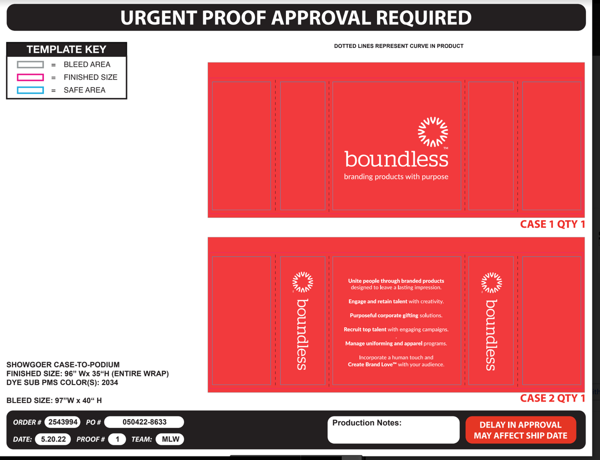 Showdown: Case-To-Podium Graphic Wrap - HR Focus Capabilities - 257032