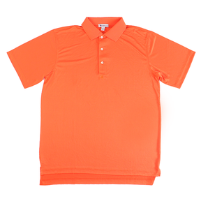 Men's Nanoplex Polyester Polo, Orange