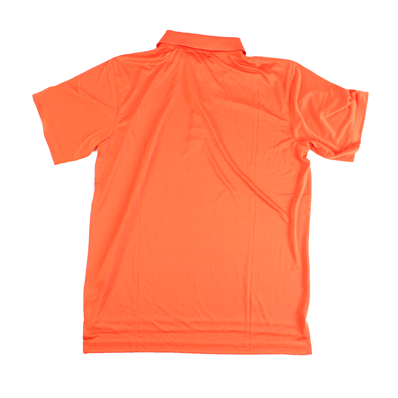 Men's Nanoplex Polyester Polo, Orange